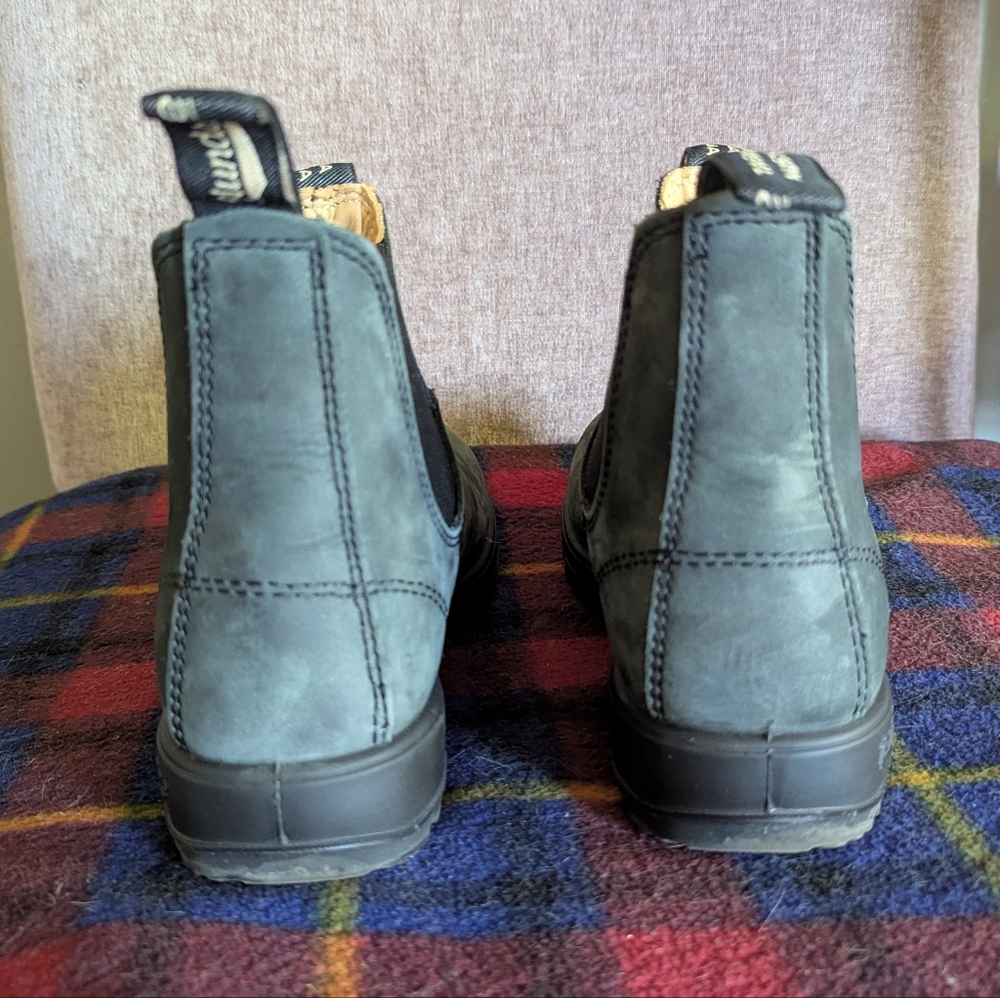 Blundstone Black Leather Sole